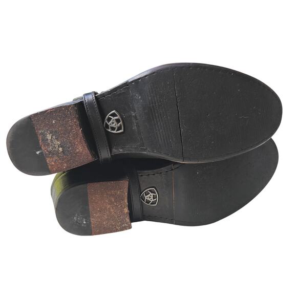 Ariat Classic Black Tall Heeled Boots - Picture 6 of 6